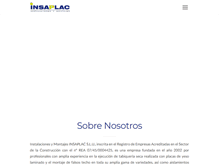 Tablet Screenshot of insaplac.com